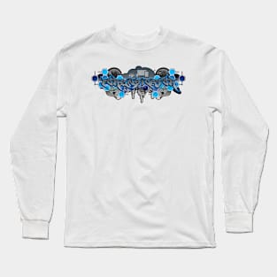 Forensicator Graffiti Grey Long Sleeve T-Shirt